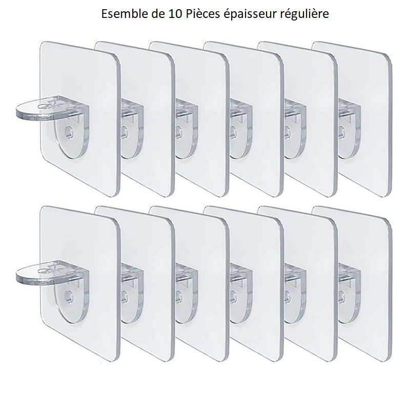 I.Support™ Support d'étagère adhésif